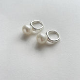 Kate Freshwater Pearl Earrings Silver